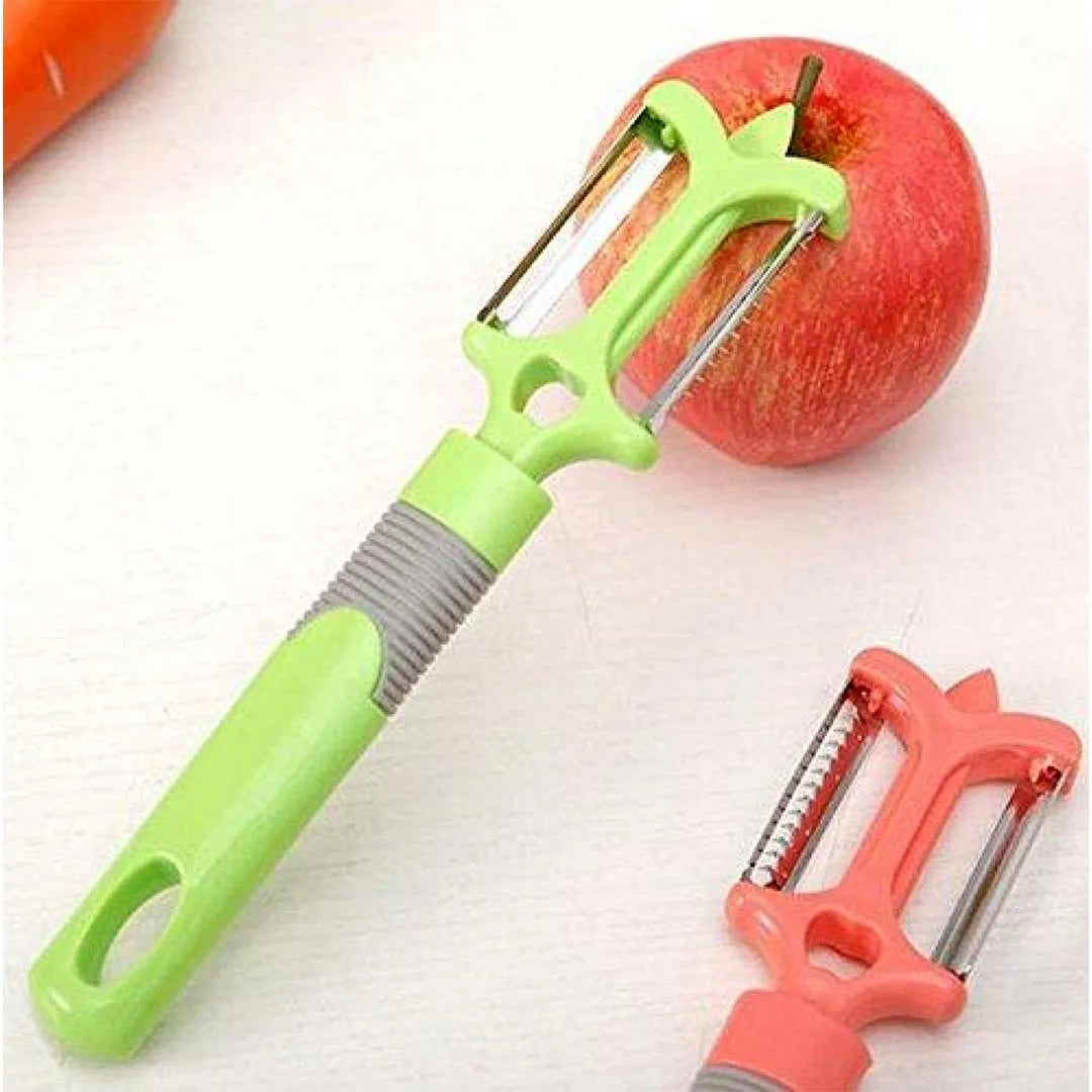 Thresher Vegetable Peeler, Multifunctional Stainless Steel Peeler, Vegetable Fruit Slicer Cutter, 2 In 1 Vegetable Peeler, Creative Head Vegetable Peeler Cutter, Multifunction Peeler Slice, Home Kitchen Tool Thresher Vegetable Peeler, Multifunctional Stainless Steel Peeler, Vegetable Fruit Slicer Cutter, 2 In 1 Vegetable Peeler, Creative Head Vegetable Peeler Cutter, Multifunction Peeler Slice, Home Kitchen Tool